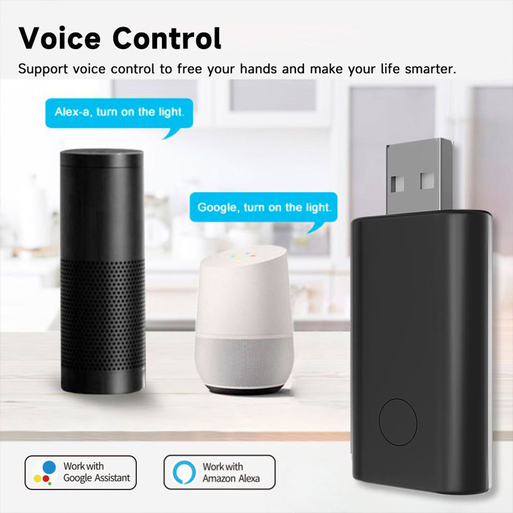 Tuya Wifi Infrared Remote Control Voice Control Mobile Phone Remote Smart Home Air Conditioning TV Universal Remote Control