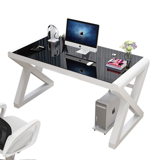 Taobao best-selling computer desk desktop home simple desk tempered glass study desk game gaming table