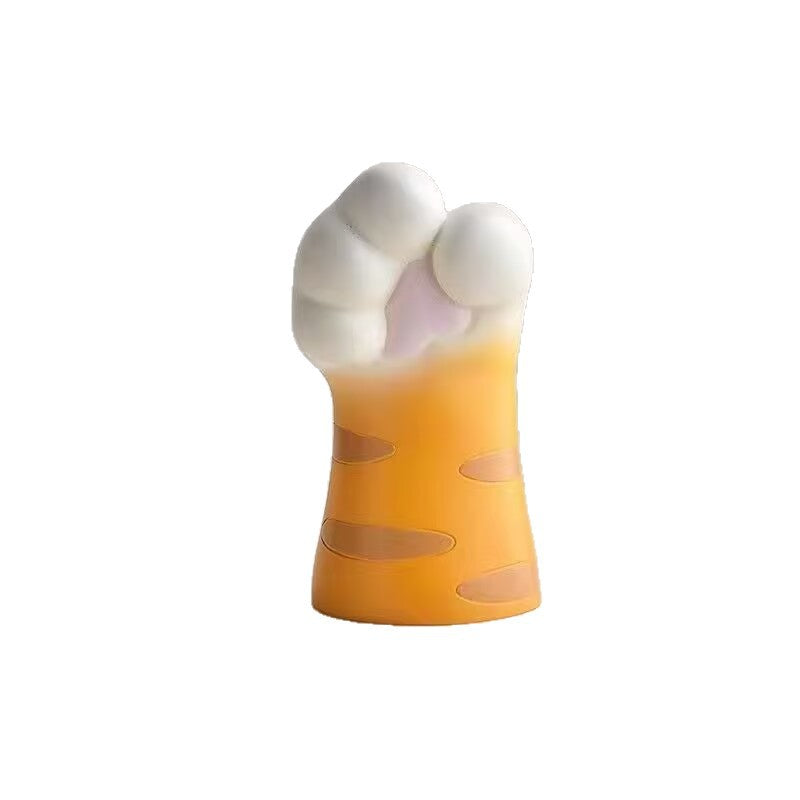 Creative vase cat paw ornament cute desktop living room home entryway TV cabinet office flower arranger decoration
