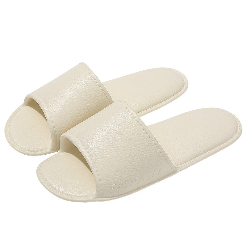 Foldable slippers ladies summer new trend casual bath non-slip portable silent travel disposable slippers