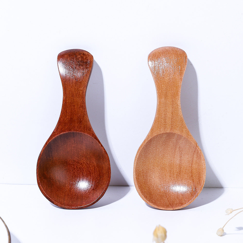 Manufacturer lotus wood wooden spoon ice cream tea dessert solid wood spoon mini baby spoon spot wholesale