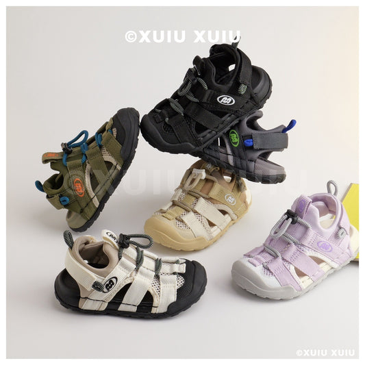 XUIU "Professional River Tracing" Children's Amphibious Beach Outdoor Spring and Summer Sandals Anti-slip and Lightweight [Wenzhou Shoes]