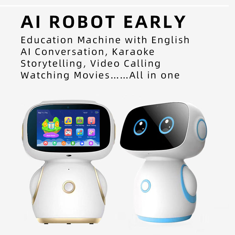 The source factory of cross-border intelligent AI early education robots supports language customization, Chat GPT, and foreign trade early education companionship