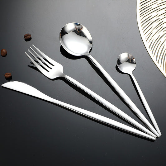 Stainless steel knives, forks, spoons, tableware