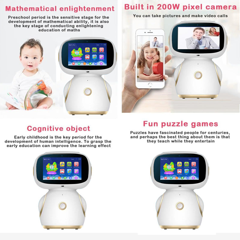 The source factory of cross-border intelligent AI early education robots supports language customization, Chat GPT, and foreign trade early education companionship