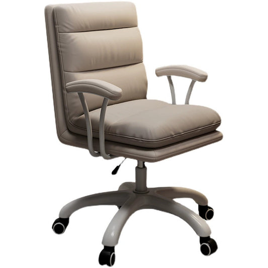 Light luxury computer chair, sedentary home study chair, comfortable backrest, liftable office chair, study chair, leisure chair