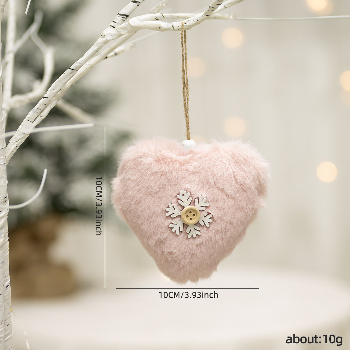 New Cross-border Christmas Plush Angel Charm Cute Doll Doll Gift Christmas Tree Pendant ins Arrangement