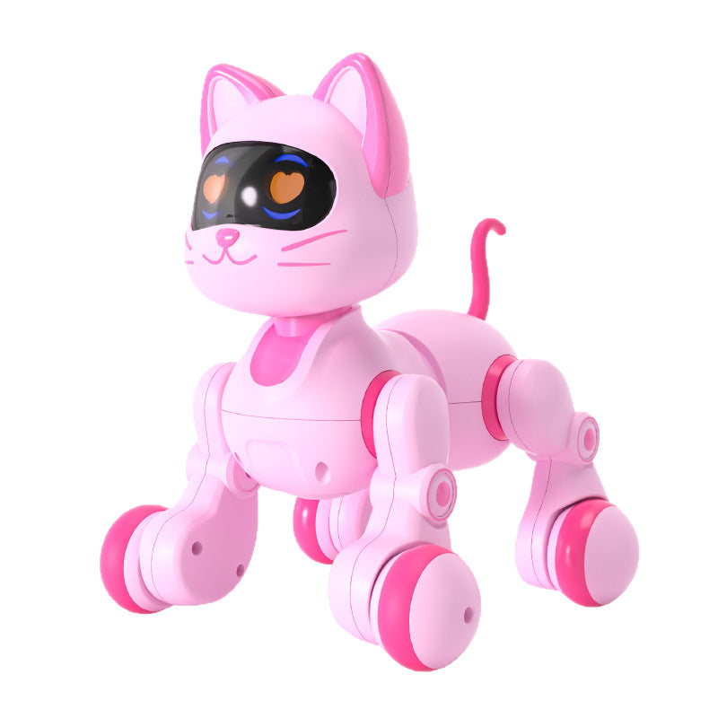 6602 Yingjia Electronics Intelligent Robot Dog Mechanical Dog Boy Remote Control Girl Electric Cat Kids Toy Girl
