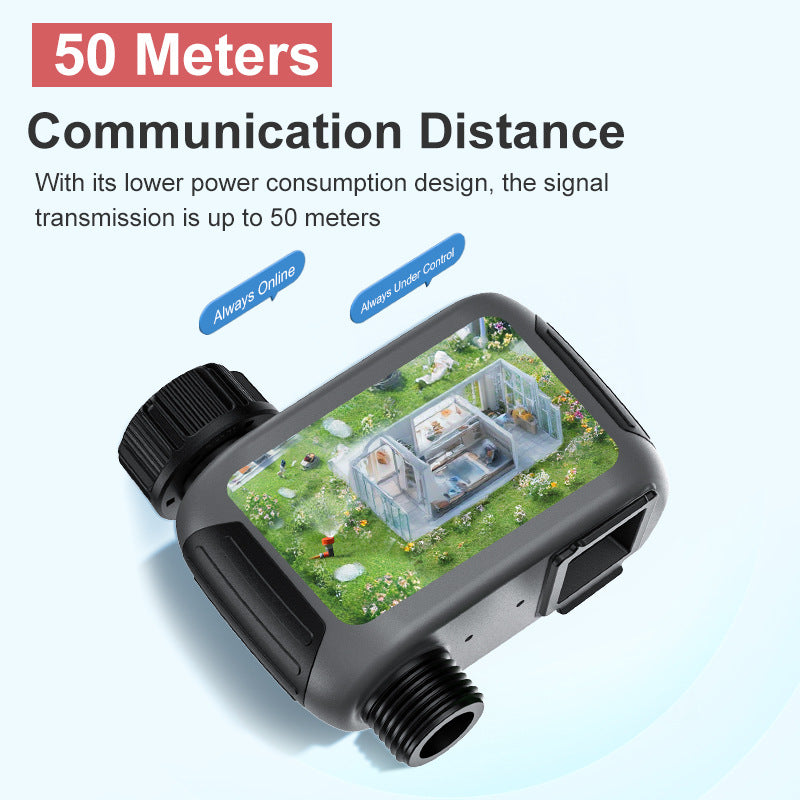 wifi6 smart irrigator water valve smart home garden sprinkler drip irrigation timer watering controller remote