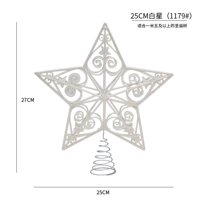 Christmas Christmas Decoration Christmas Tree Decoration Christmas Tree Top Decoration Accessories Pendant Santa Angel Wholesale