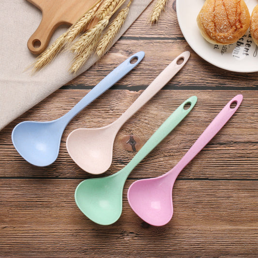 Long handle soup spoon