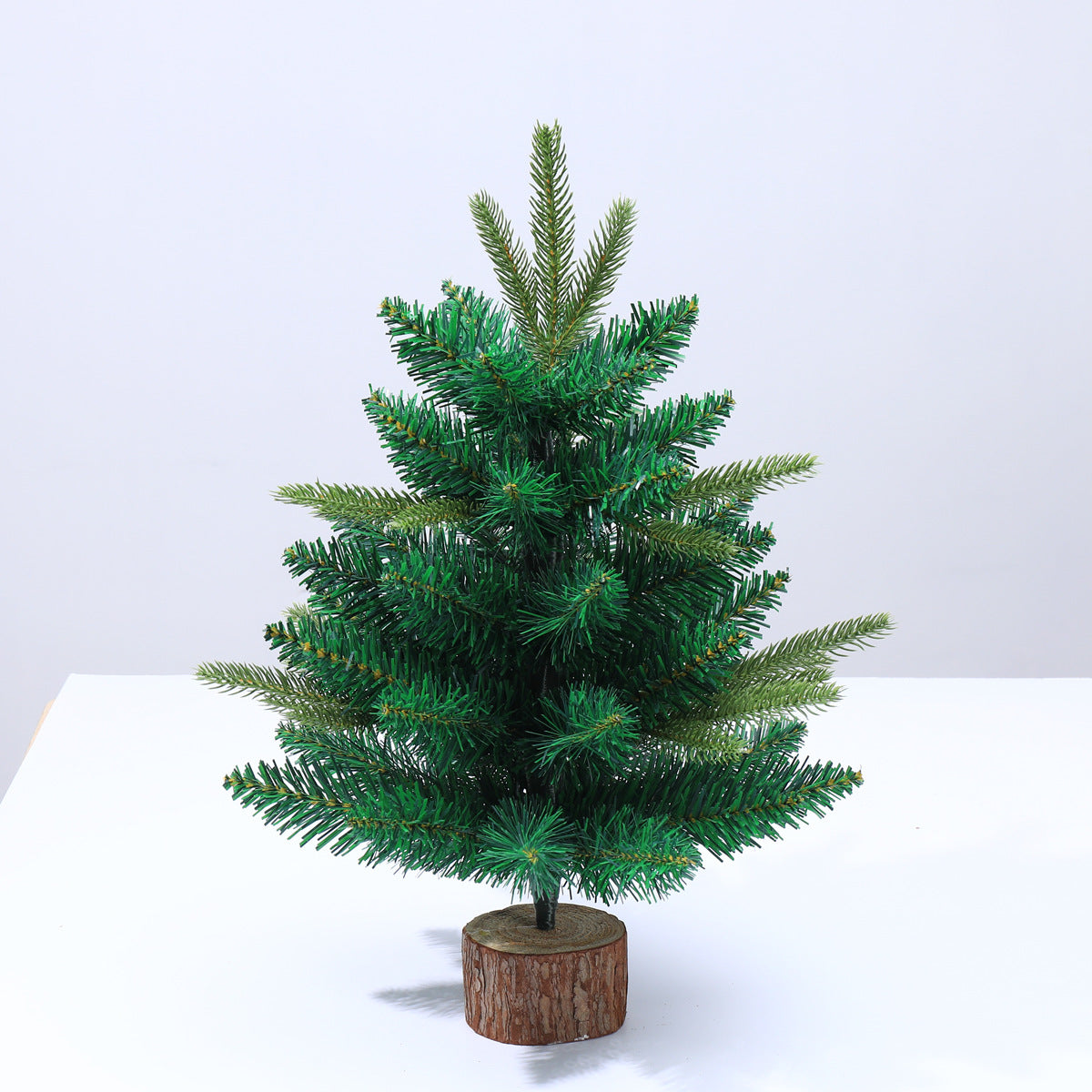 Cross-border Exclusive Christmas Small Mini PE Hybrid Christmas Tree Simulation Tabletop Ornament Decoration 45 60cm