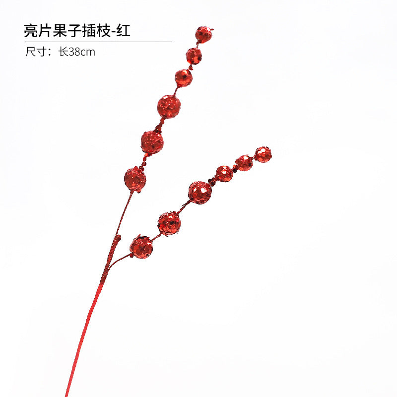 Christmas creative gifts bouquets, red shoes, vases, Christmas boots, sequins, fruit Nobe pine cuttings, holiday gifts