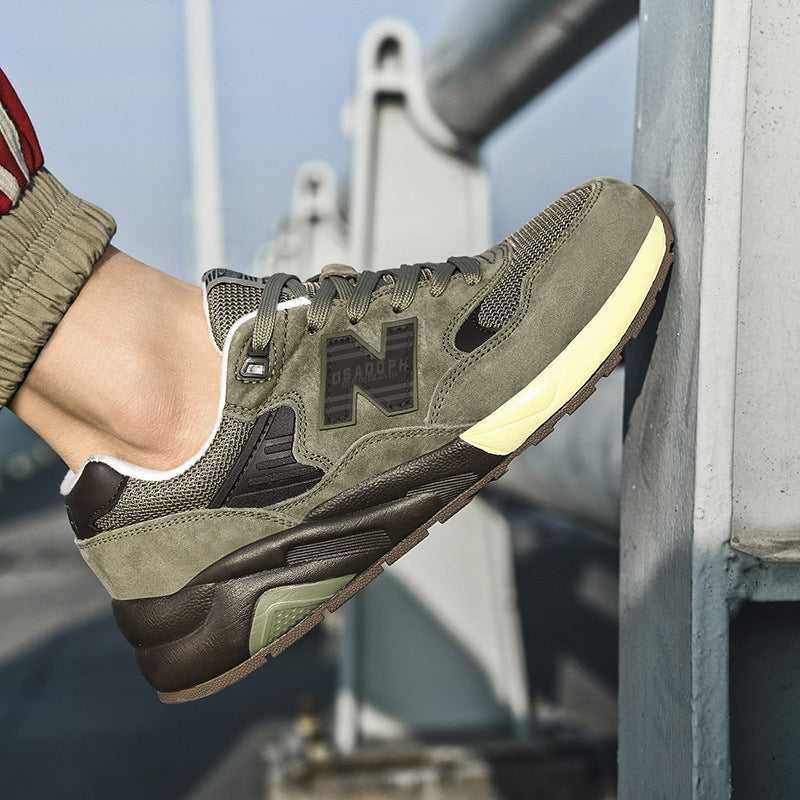 Carefully selected n men's shoes, breathable running shoes, genuine anti-odor, lightweight casual women's couples, official word 580, New Balance