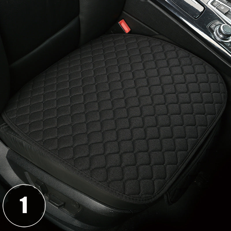 Linen car seat cushion General Motors seat cushion foreign trade popular car seat cover car seat cushion three-piece set of seat cushion
