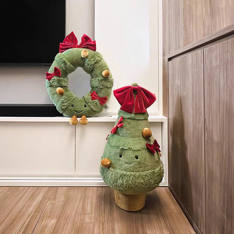 Fun Christmas Tree Doll JC Plush Toy Large Christmas Tree Holiday Decoration Pendant Doll Christmas Gift
