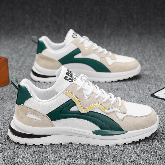 Men's shoes autumn breathable 2023 new spring trend versatile athleisure Forrest Gump running ins daddy tide shoes