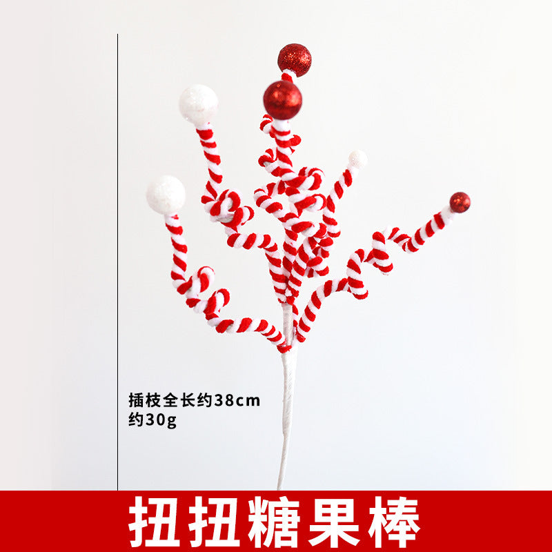 Christmas creative gifts bouquets, red shoes, vases, Christmas boots, sequins, fruit Nobe pine cuttings, holiday gifts