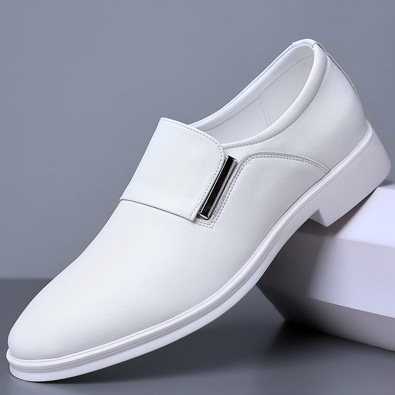 CC0917 Men's ShoesSummer Business Casual Leather Cow Shoes Super Light Explosive Trendy Men Handsome Classic