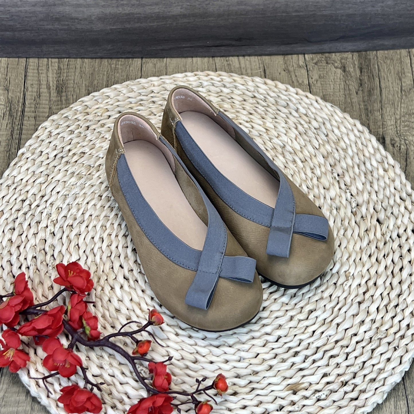 Retro genuine leather art Mori single toe layer cowhide soft bottom soft leather casual women's shoes round toe comfortable mother's shoes women