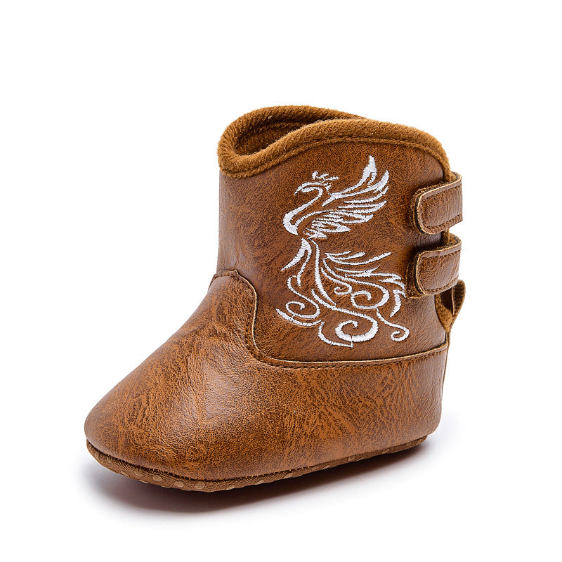 Baby boots casual fashion spring and autumn winter 6-12-18 months baby toddler shoes soft sole non-slip toddler shoes