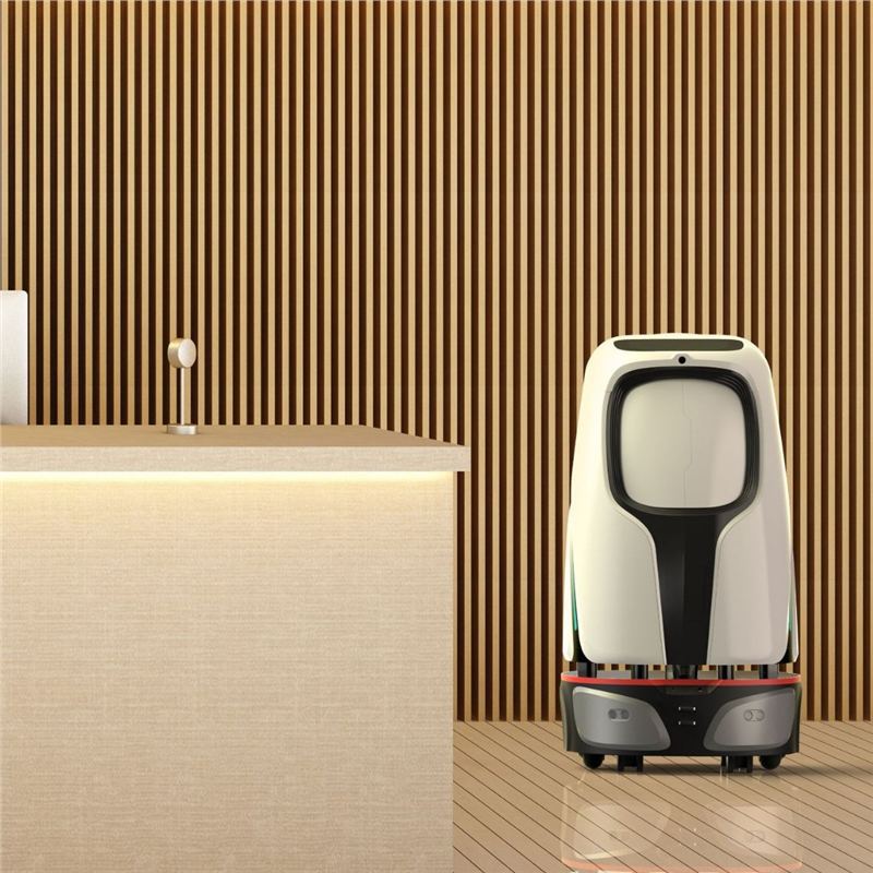 Voice robot reception and delivery, express delivery robot, intelligent restaurant room delivery, hotel delivery, food delivery, and delivery