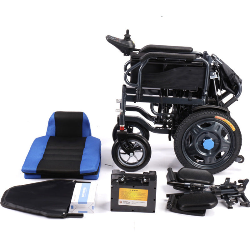 factory direct sales smart wheelchair folding electric wheelchair disabled electric rollator optional lithium battery