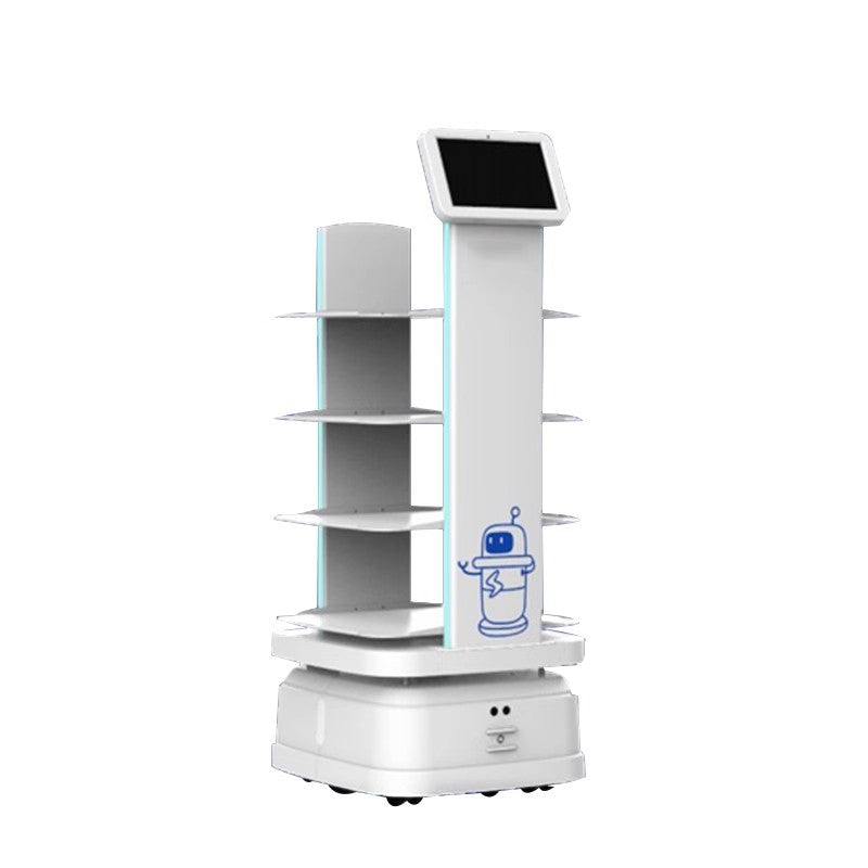 Intelligent Industrial Delivery Robot AGV Moving Vehicle Factory Workshop Unmanned Distribution Machine 200KG Automatic Delivery