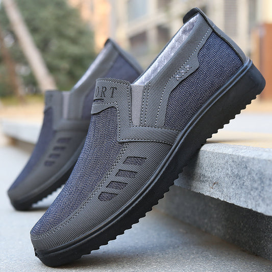 Manufacturers wholesale foreign trade men's polyurethane cloth shoes, old Beijing cloth shoes, wear-resistant and lightweight, casual shoes