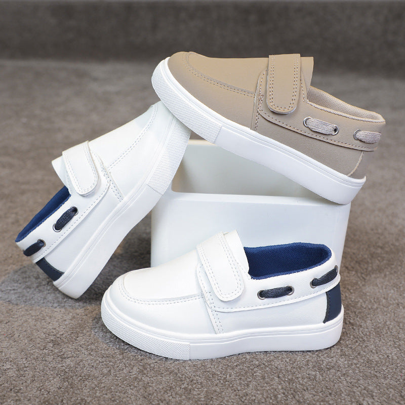 Sneakers, children's shoes, breathable men's shoes, four-season low-top soft-soled lazy casual shoes, men's trend, versatile board shoes