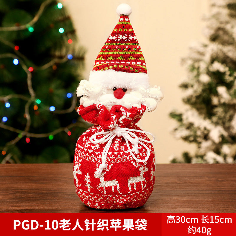 Christmas gift apple bag tote bag adult children children Christmas gift decoration high-end gift bag