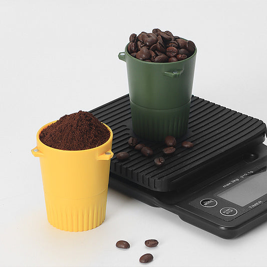 Coffee Powder Cup, ABS Powder Catcher, Grinder, Powder Dropping, Anti-Flying Powder Ring, Smelling Cup, 58mm Handle, Universal Appliance