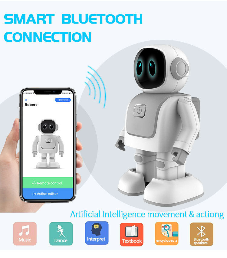 AI Dancing Robot Speaker ChatGPT Voice Conversation APP Programmable Dance Bluetooth AI Voice Interaction