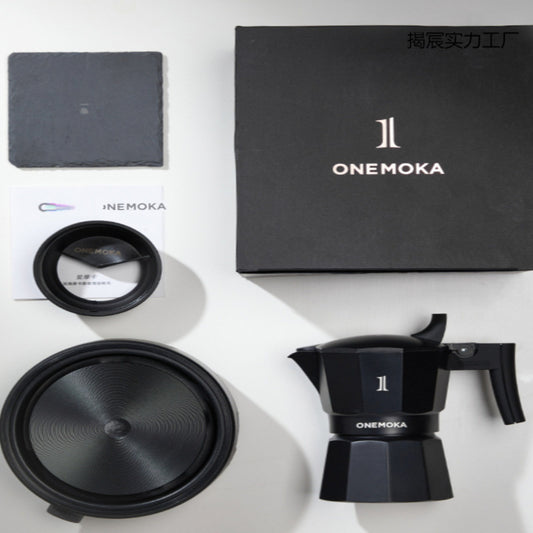Moka pot cloth powderer, single valve, double valve, universal coffee accessories, non-dusting filler
