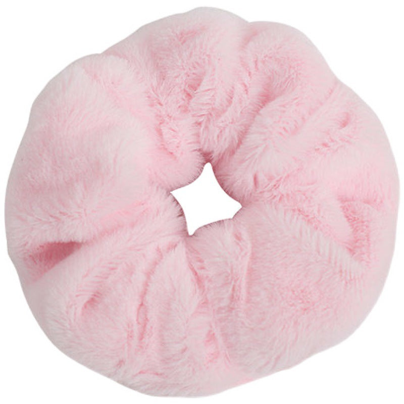 Plush hair ring large intestine ring fairy autumn and winter new ins sweet head rope female simple and versatile girl headwear hair rope