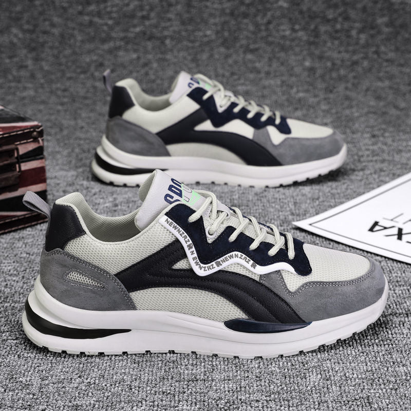 Men's shoes autumn breathable 2023 new spring trend versatile athleisure Forrest Gump running ins daddy tide shoes