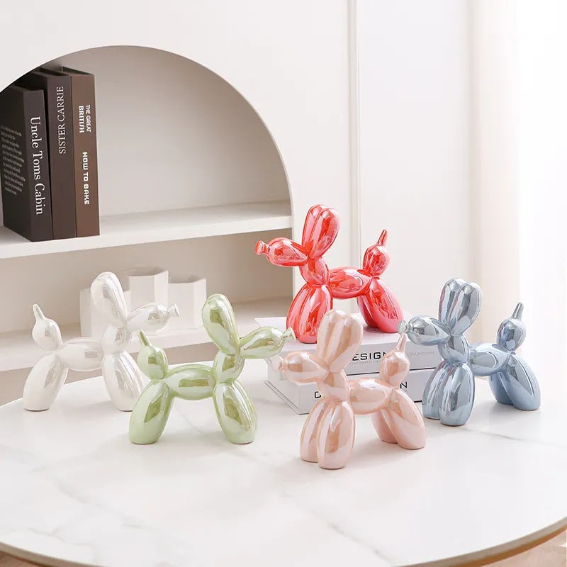 Wholesale Nordic light luxury wine cabinet home puppy ornament TV cabinet living room office high-end soft decoration