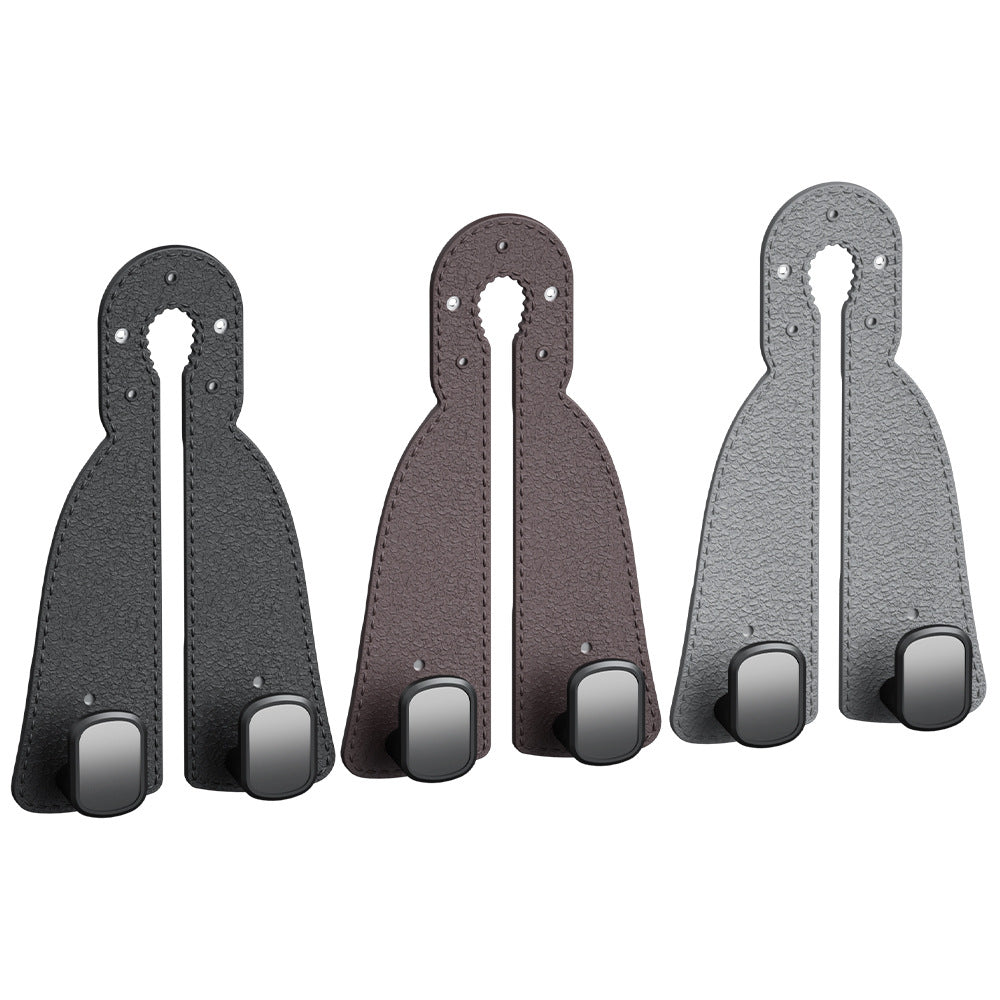 Drop shipping car hook suede car seat back car interior multi-functional front decoration supplies