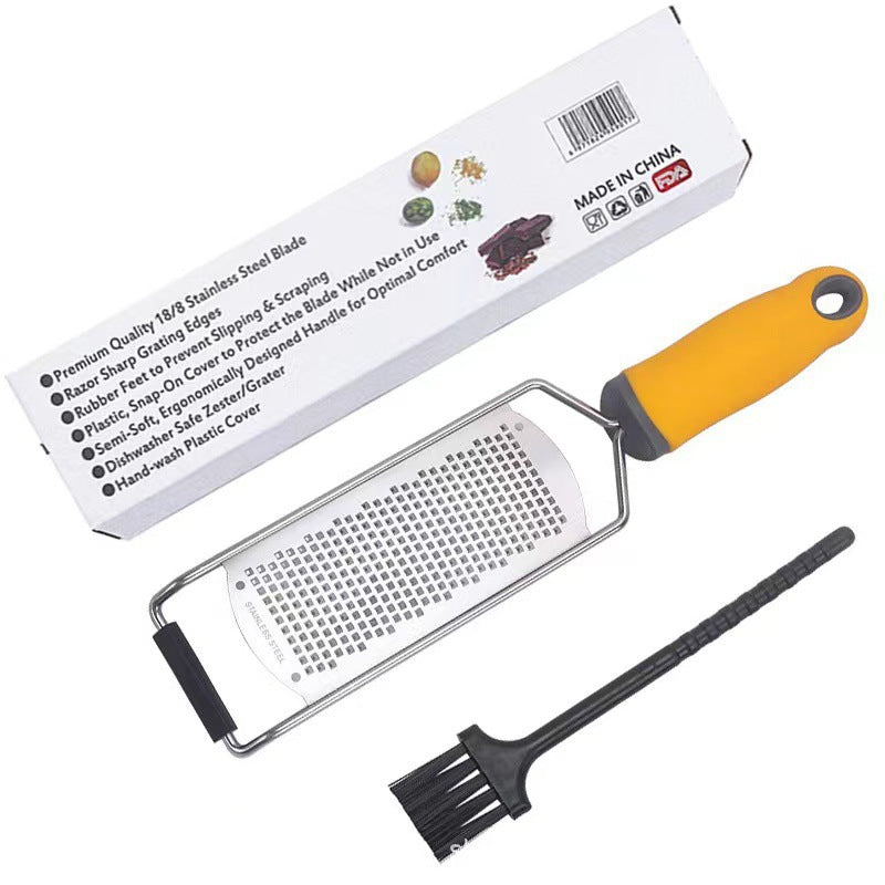 Cheese grater cross-border 304 stainless steel lemon shave chocolate cheese sgrater multi-function shredder kitchen gadget
