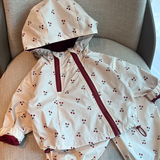 2025 New Children's Clothing Boys' Spring and Autumn Jacket Set Children's Sportswear Two-Piece Baby Spring and Autumn Jacket