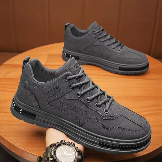Labor protection shoes men's lightweight, long-standing without tiredness men's shoes, men's winter men's construction site work, waterproof and non-slip to work