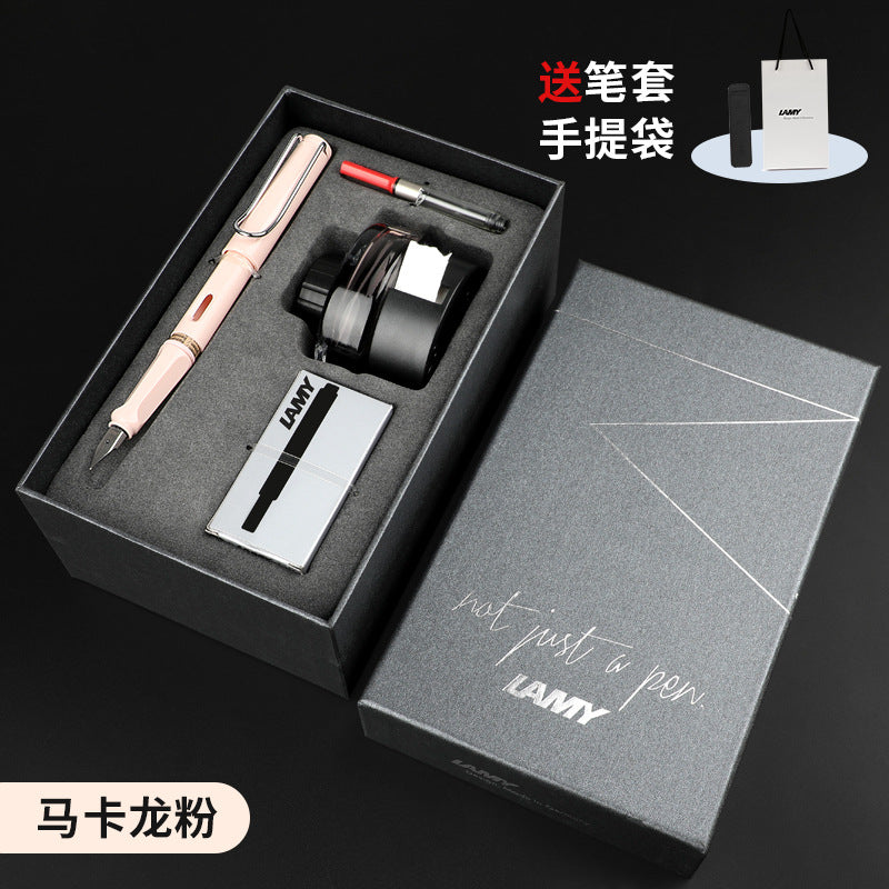 German LAMY Lingmei fountain pen hunter series ink pen business set gift box gift wholesale