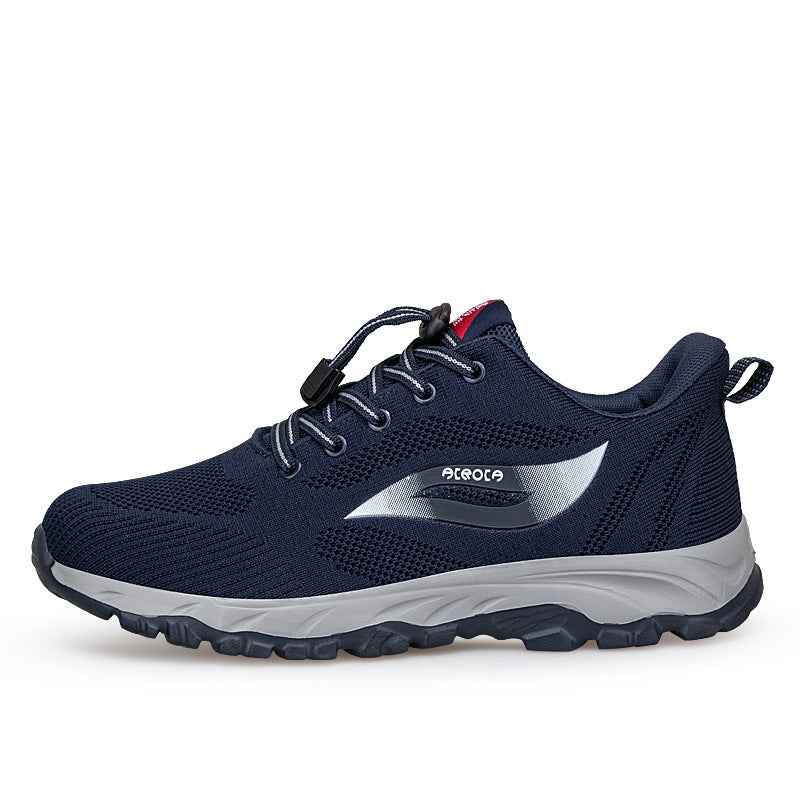 Spring new non-slip shoes for the elderly Middle and elderly walking shoes fashion lightweight shoes women's shoes mom shoes for men casual shoes