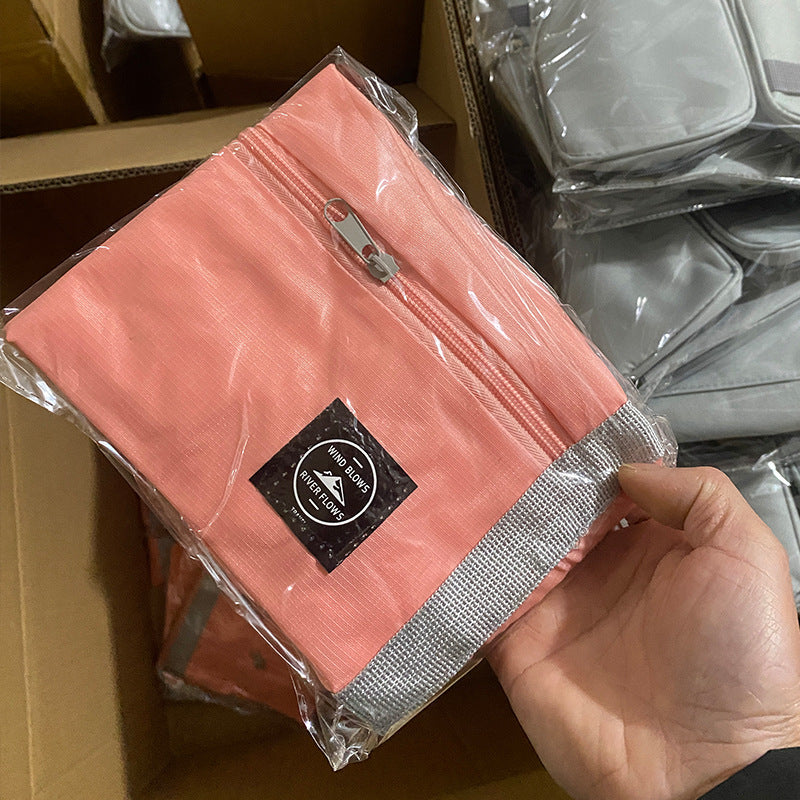 Travel Organizer Bag, Large Capacity Storage Bag, Large Size Clothes Storage Bag, Moving Packing Bag Cover, Trolley Luggage Duffle Bag