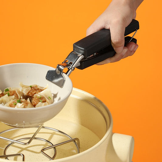 6846 anti-scalding clip kitchen multi-functional bowl extraction artifact steamer end plate device non-slip clip plate picking plate pick vegetable pot soup
