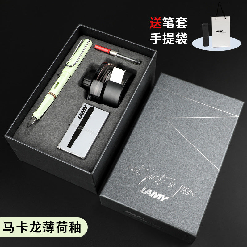 German LAMY Lingmei fountain pen hunter series ink pen business set gift box gift wholesale