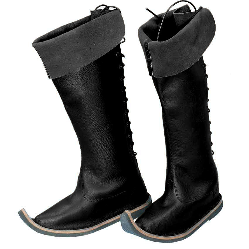2022 Medieval Viking Amazon Independent Station Europe and the United States New Pointed Toe Nordic Retro Pirate Plus Size Men's Boots
