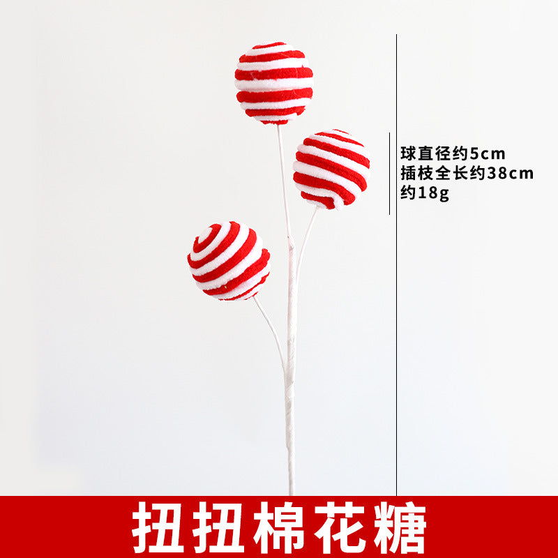 Christmas creative gifts bouquets, red shoes, vases, Christmas boots, sequins, fruit Nobe pine cuttings, holiday gifts