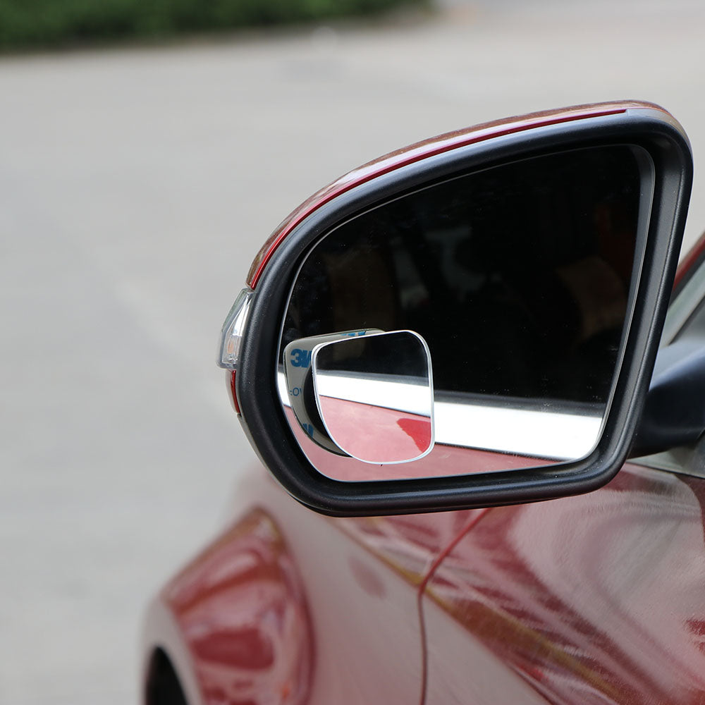 Car Blind Spot Mirror Wide Angle Mirror Adjustable