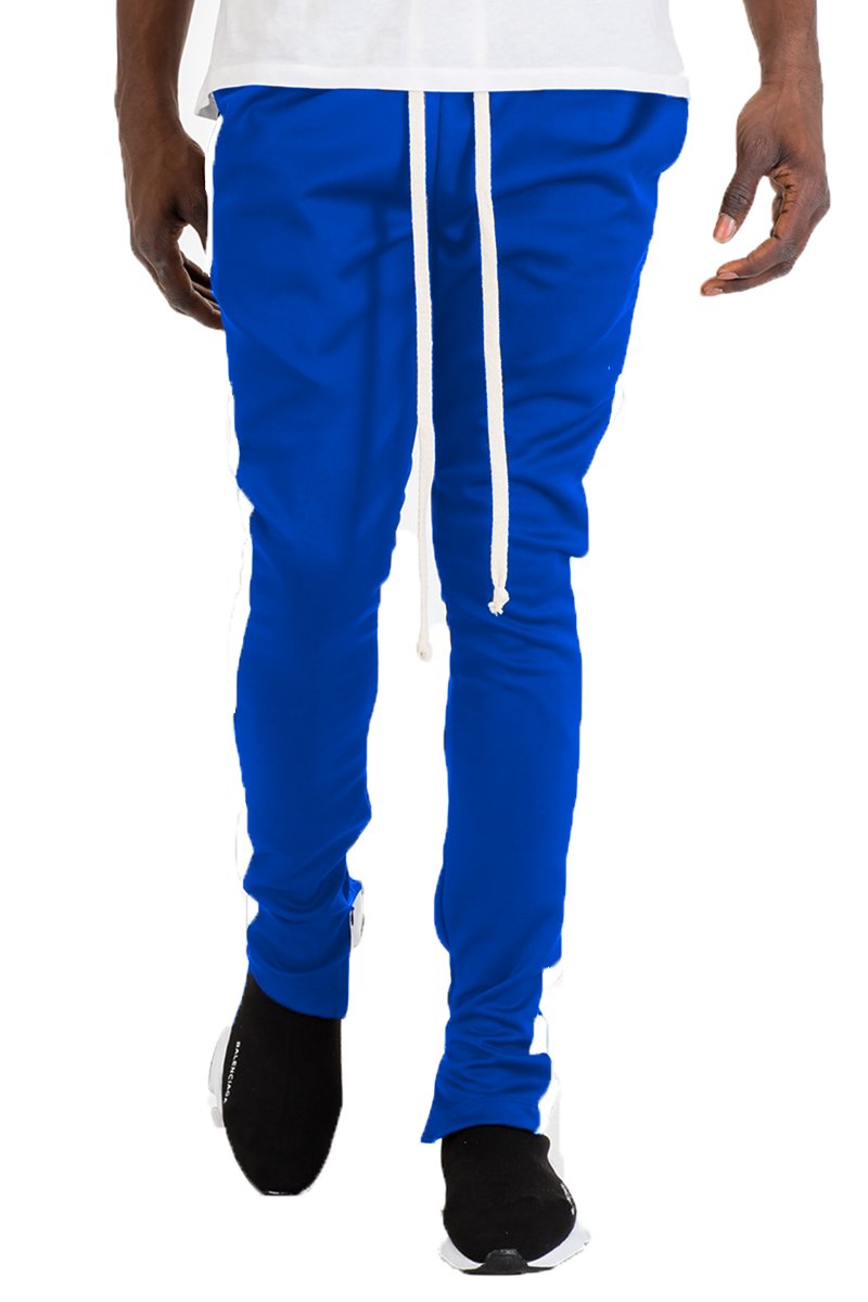 HOLIDAY TRACK PANTS- ROYAL/ WHITE